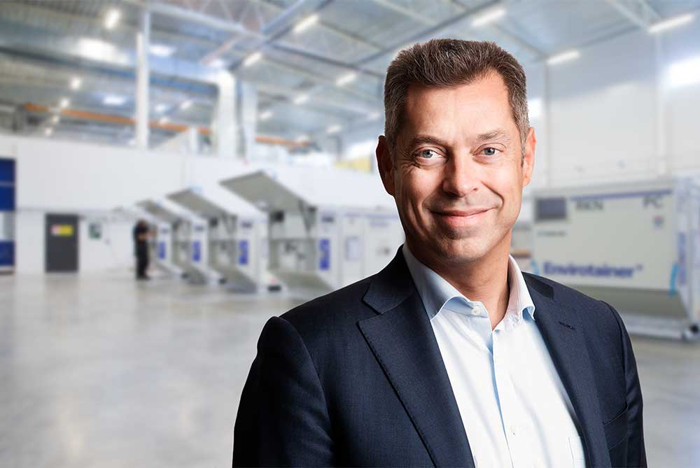 Envirotainer CEO Michael Berg